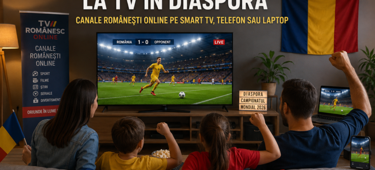 Campionatul Mondial 2026 la TV în diaspora pe Smart TV