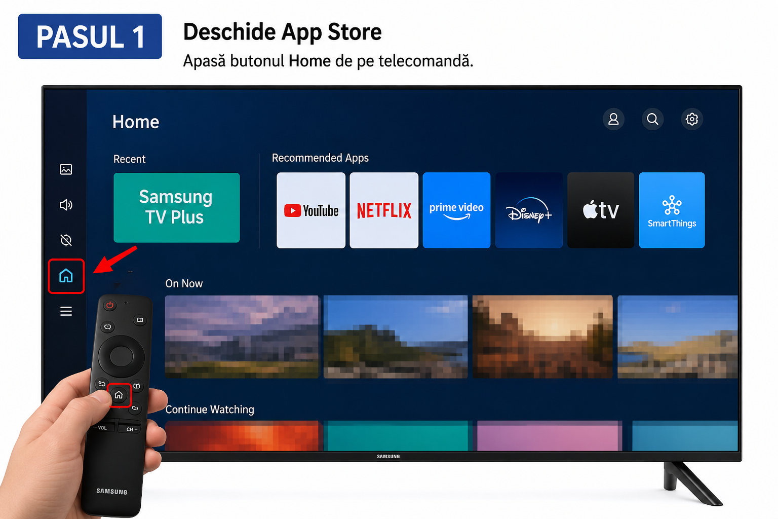 Cum instalezi Smart IPTV pe Smart TV pasul 1