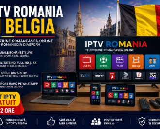 IPTV Romania in Belgia cu televiziune românească online pe Smart TV pentru românii din diaspora