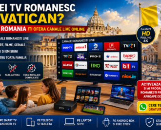 IPTV Romania in Vatican canale live online pe Smart TV si Android Box