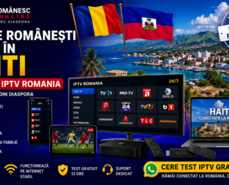 Canale romanesti online in Haiti prin IPTV Romania pentru diaspora pe Smart TV, telefon, tableta si laptop