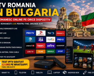 IPTV Romania in Bulgaria TV romanesc online pe orice dispozitiv