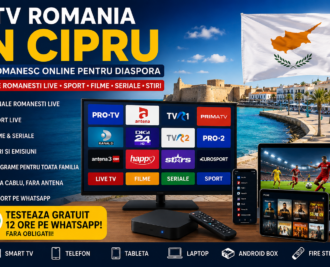 IPTV Romania in Cipru TV romanesc online pentru diaspora pe Smart TV