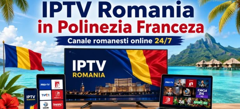 IPTV Romania in Polinezia Franceza canale romanesti online 24/7 pe Smart TV telefon laptop si Android Box