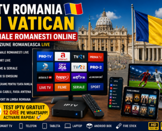 IPTV Romania in Vatican canale romanesti online pe Smart TV si Android Box