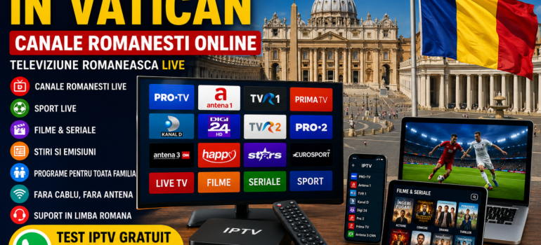 IPTV Romania in Vatican canale romanesti online pe Smart TV si Android Box