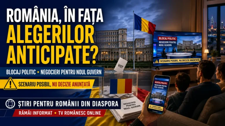 Alegeri anticipate în România în 2026 și criza formării noului guvern