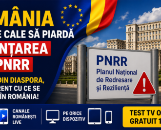 România riscă să piardă finanțare din PNRR, știre importantă pentru românii din diaspora care urmăresc TV românesc online